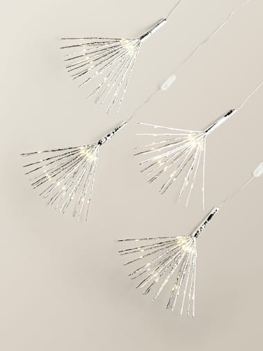  Pack of Four IP44 Battery Operated Exploding Star Lights