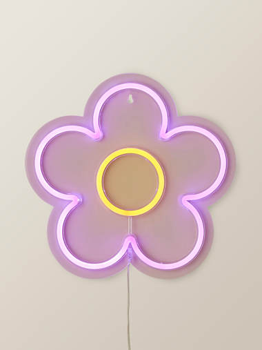 Flower Flower Neon Wall Light