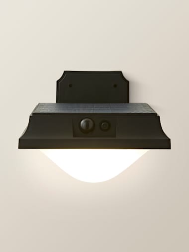 Matte Black Solar Downlight