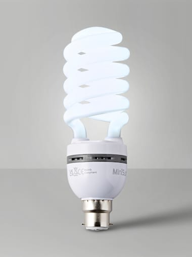 3W BC/B22 CFL Spiral Bulb In Cool White