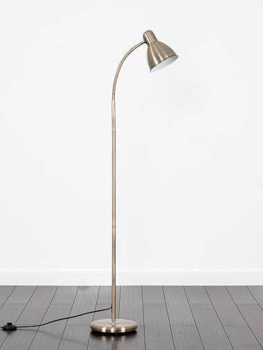 Susan Antique Brass Floor Lamp