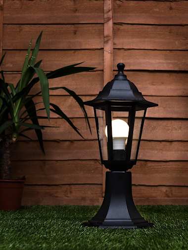 Mayfair IP44 Outdoor Black Post