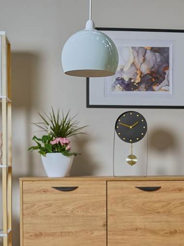 Mini Arco Pale Blue Pendant Shade