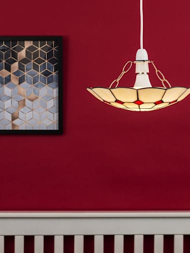 Cortez Red Tiffany Shade