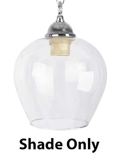 Lewis Bell Shaped Pendant Glass Shade