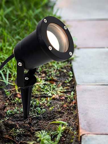 Berwick IP65 3-in-1 Black Outdoor Light