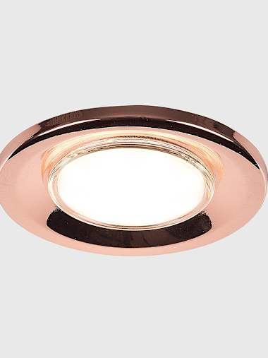 Polished Copper Fire Rated Downlight
