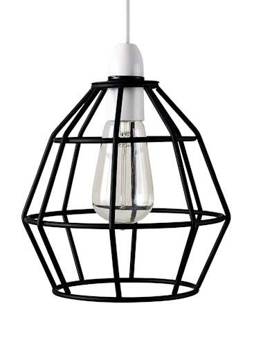 Black Basket Pendant Shade