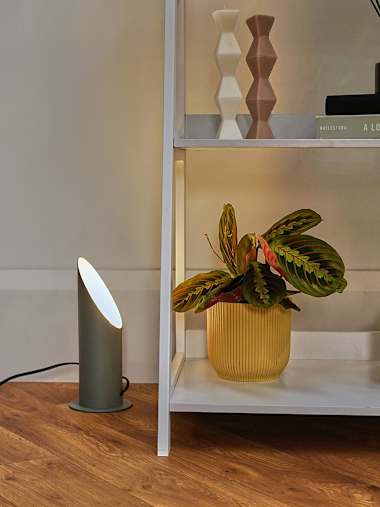 Uplighter Cement Effect Floor Uplighter