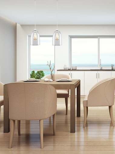 Kira Clear Dome Shaped Glass Pendant Shade