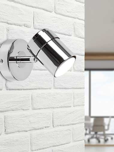 Chrome Single Spotlight