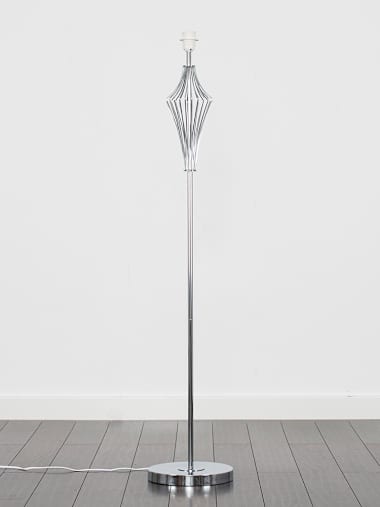 Polished Chrome Floor Lamp