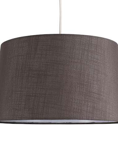 Dark Grey Reversible Tapered Shade