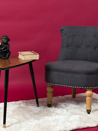 Georgina Matte Black Baby Monkey Table Lamp