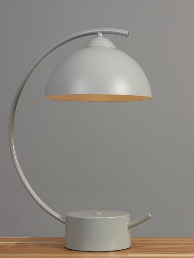 Cool Grey Curve Table Lamp