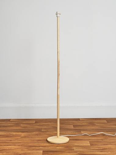 Triston Natural Light Wood Floor Lamp