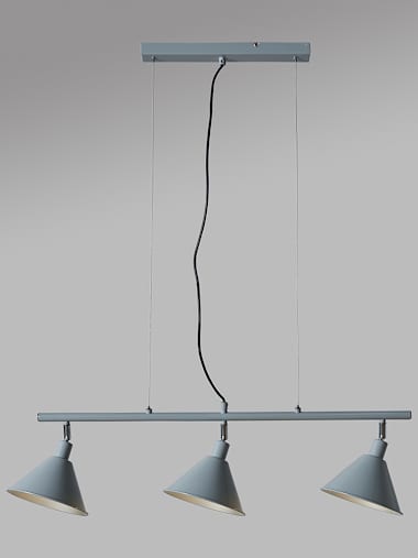 Silver with Metal Shade Diner Light