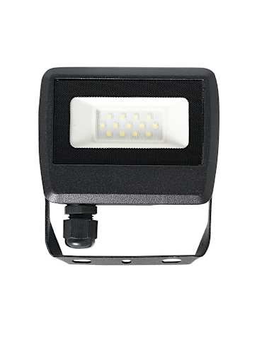 IP65 Slimline Black Floodlight with Samsung Technology