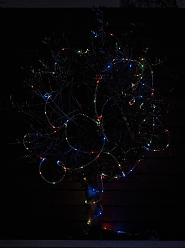 IP65 1m Battery Operated Remote Controlled Multicoloured LED Rope Light