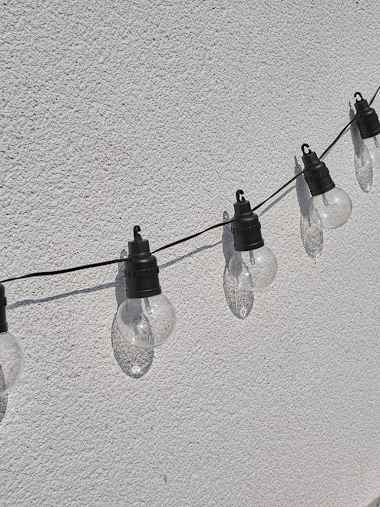 20 x IP44 Outdoor Warm White LED Festoon Lights