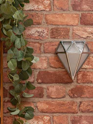 IP64 12W LED Chrome Outdoor and Bathroom Wall Light