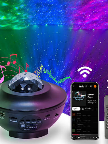 Starry Sky LED USB Light Projector