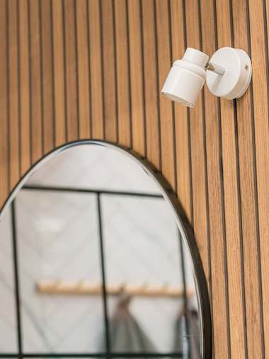 IP44 White Round Spotlight