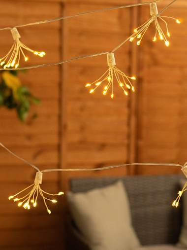 IP44 LED Firework String Lights