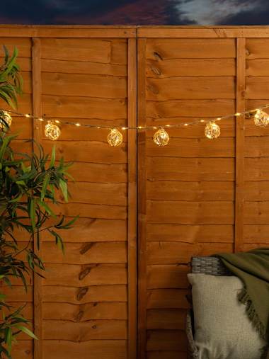 IP44 LED Rope Lantern String Lights