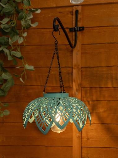 IP44 LED Aqua Artichoke Hanging Light