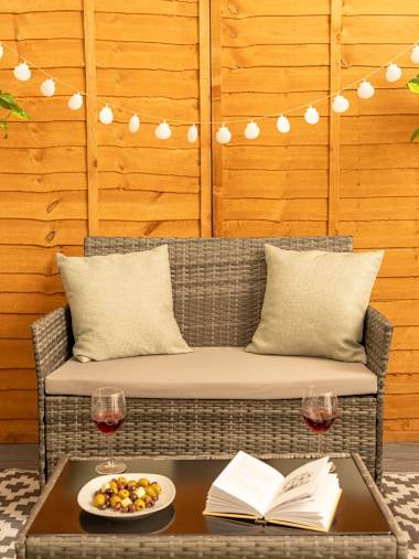 IP44 White Seashell LED String Lights