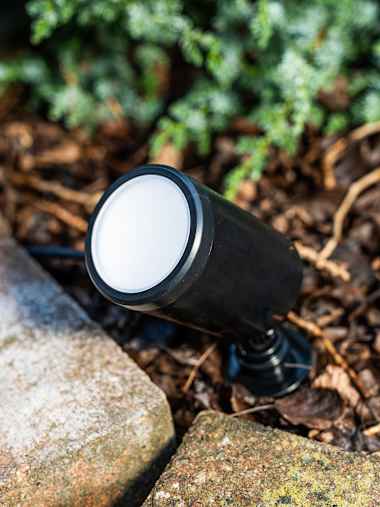 SMART Pack of Three IP65 Outdoor RBG LED Spotlights