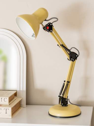 Frankie Yellow Adjustable Desk Lamp