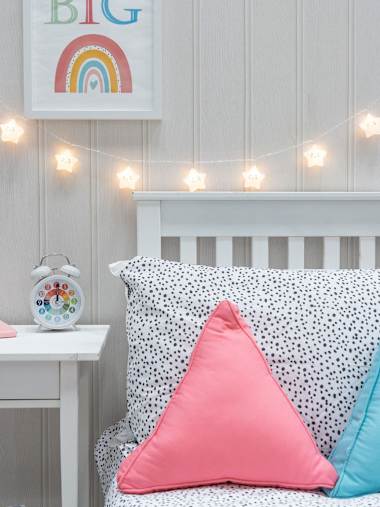 10 x Battery Operated Star LED String Lights