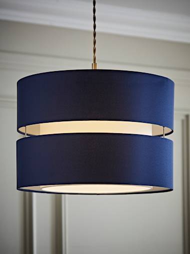 Sophia Large Navy Pendant Shade
