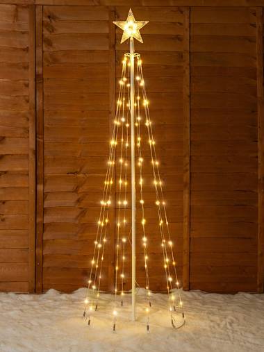 Balsam IP44 LED 155cm May Pole Christmas Tree