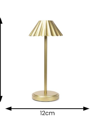 Avery Gold Rechargeable LED Table Lamp