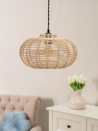 Natural Rattan Ceiling Shade