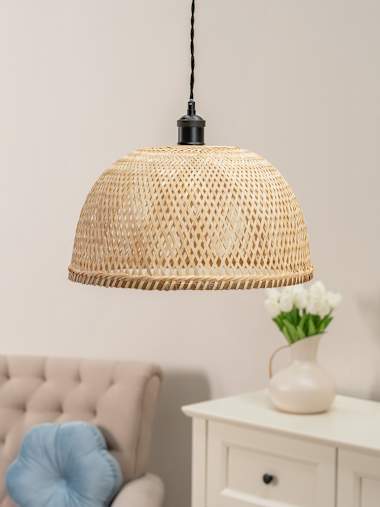 Rosa Handmade Bamboo Ceiling Shade