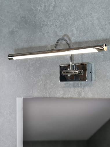 Alana IP44 Chrome LED Wall light