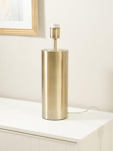 Antique Brass Touch Table Lamp Base