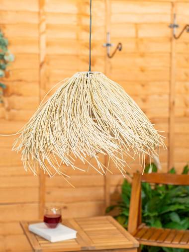 Natural Grass Pendant Light