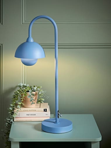 Sky Blue Arch Table Lamp