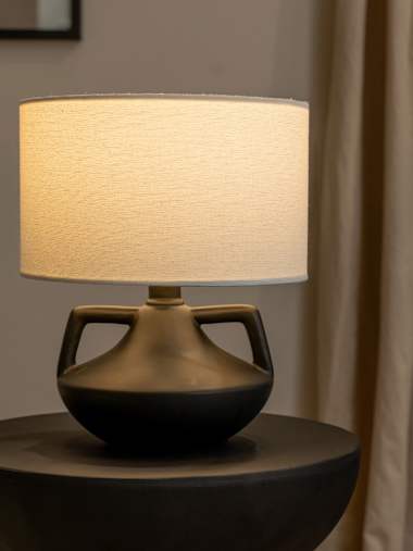 Black Urn Table Lamp