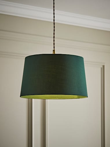 Aspen Medium Forest Green Tapered Shade