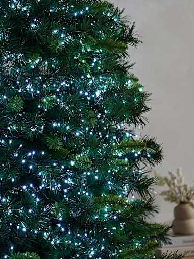 Premier Decorations White Multi-Action TreeBrights with Timer