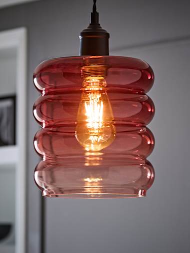 Berry Stacked Glass Easy Fit Shade