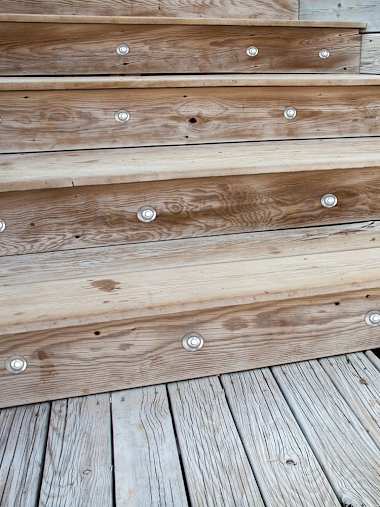 Pack of 10 x 15mm White Decking Lights