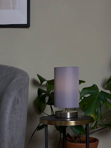 Pair of Brushed Chrome Touch with Grey Shades