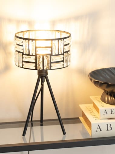 Elise Black Pair of Pendant Shades